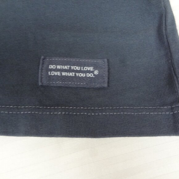 LIFE IS GOOD HARVEST PUNPKIN MOON BLUE XS X-SMALL WOMENS T-SHIRT L184 - Picture 5 of 6